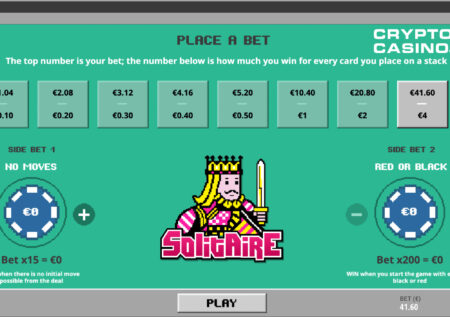 Bitcoin Retro Solitaire