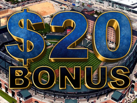 Maryland Crypto Sports Betting $20 No Deposit Bonus [BetUS]