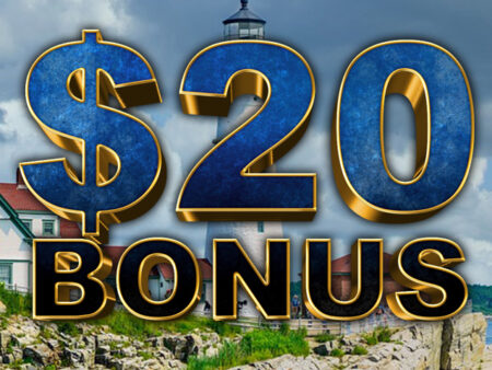 Promo: Maine Sports Betting $20 No Deposit Bonus [BetUS]